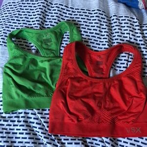 Two Victoria’s Secret sports bras